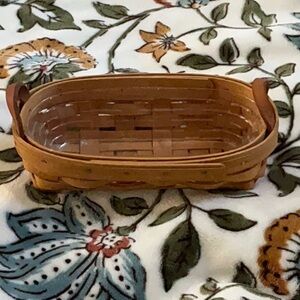 🧺 Vintage Longaberger 1997 Lavender Booking Basket with Liner 🧺